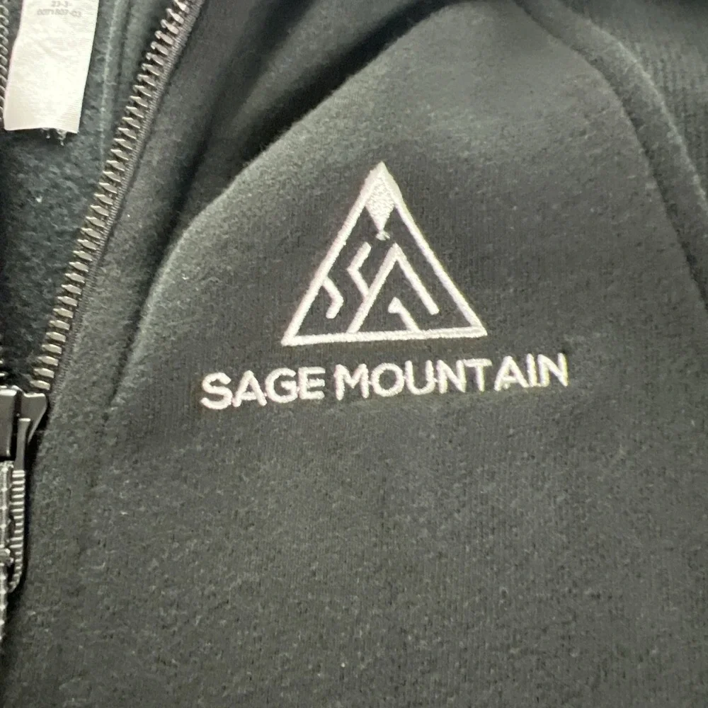 Lululemon Scuba Oversized Full Zip‎ Hoodie Size XS/S Blk Jacket Sage Mountain F9